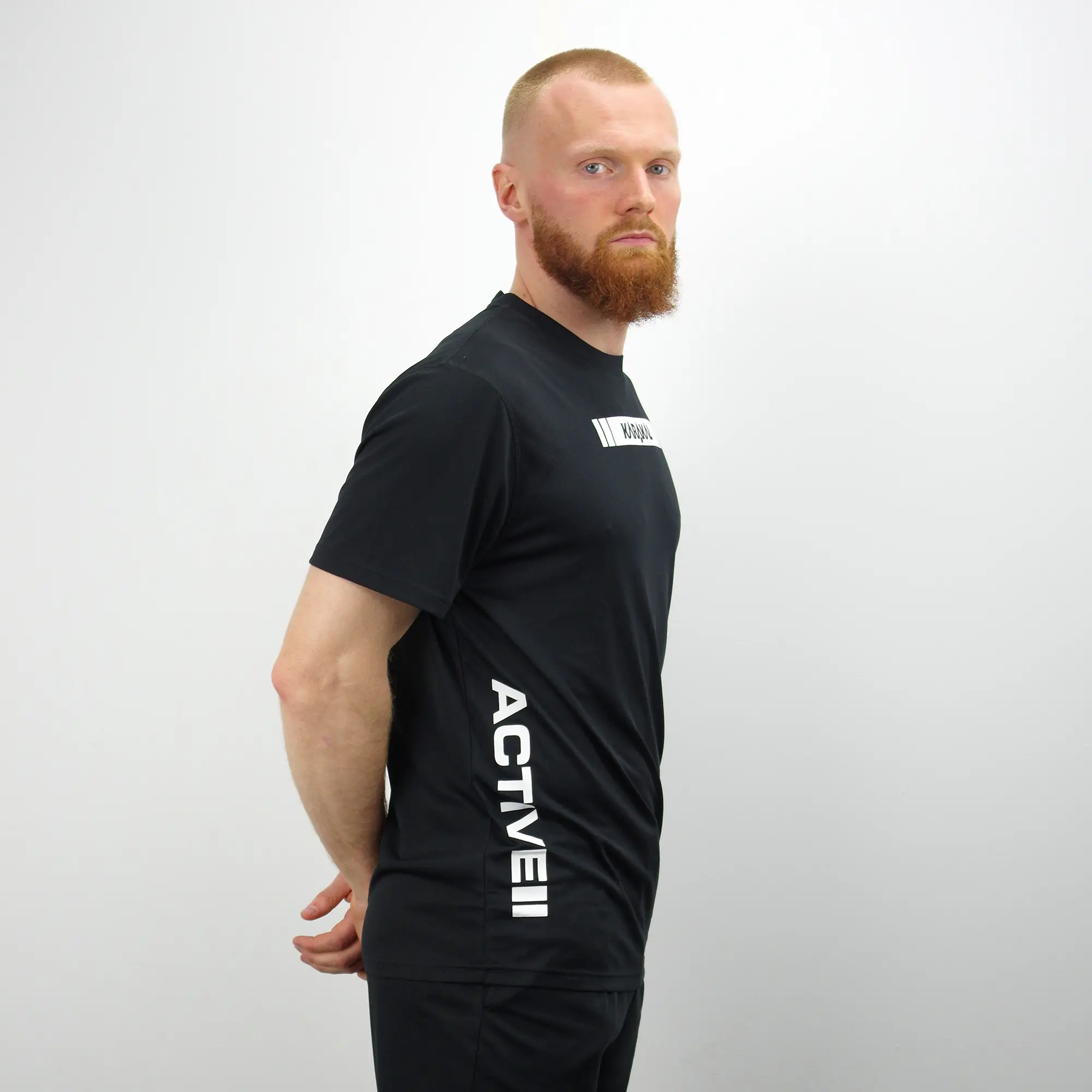 Karakal Active Tee Black 2025/26 - Image 3