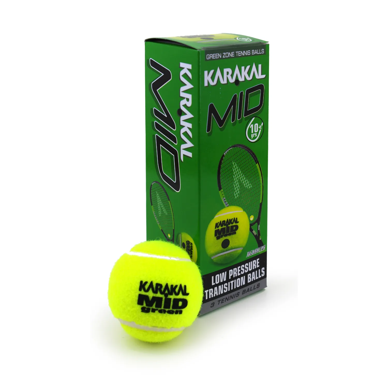 Karakal Flash 25 Junior Tennis Racket with FREE Karakal MID Dot Transition Tennis Balls - Image 3