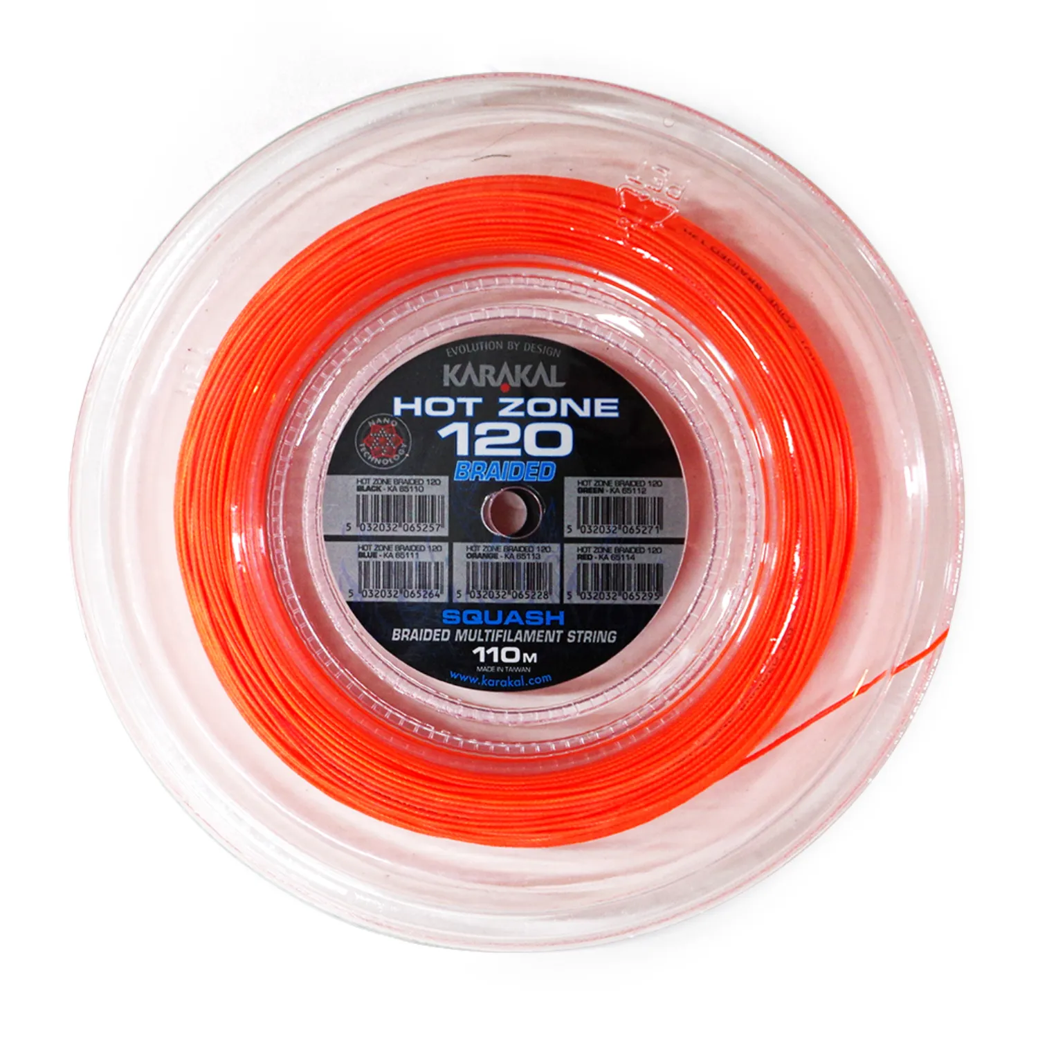 Karakal Hot Zone Braided 120 Squash String - Image 8