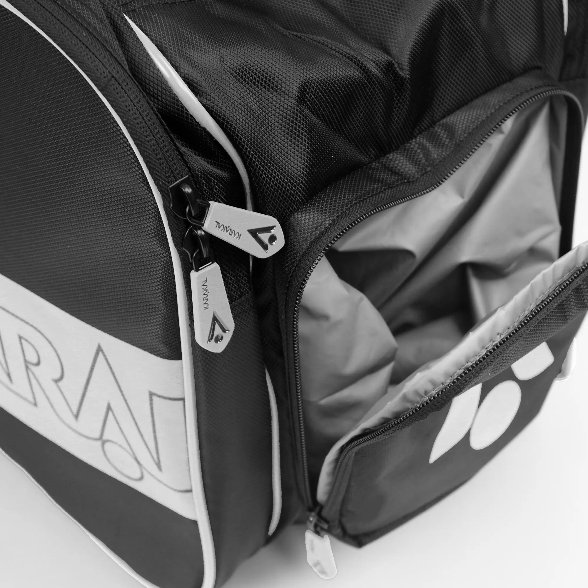 Karakal Pro Tour Fifty 2.2 Short Racket Bag White - Image 9