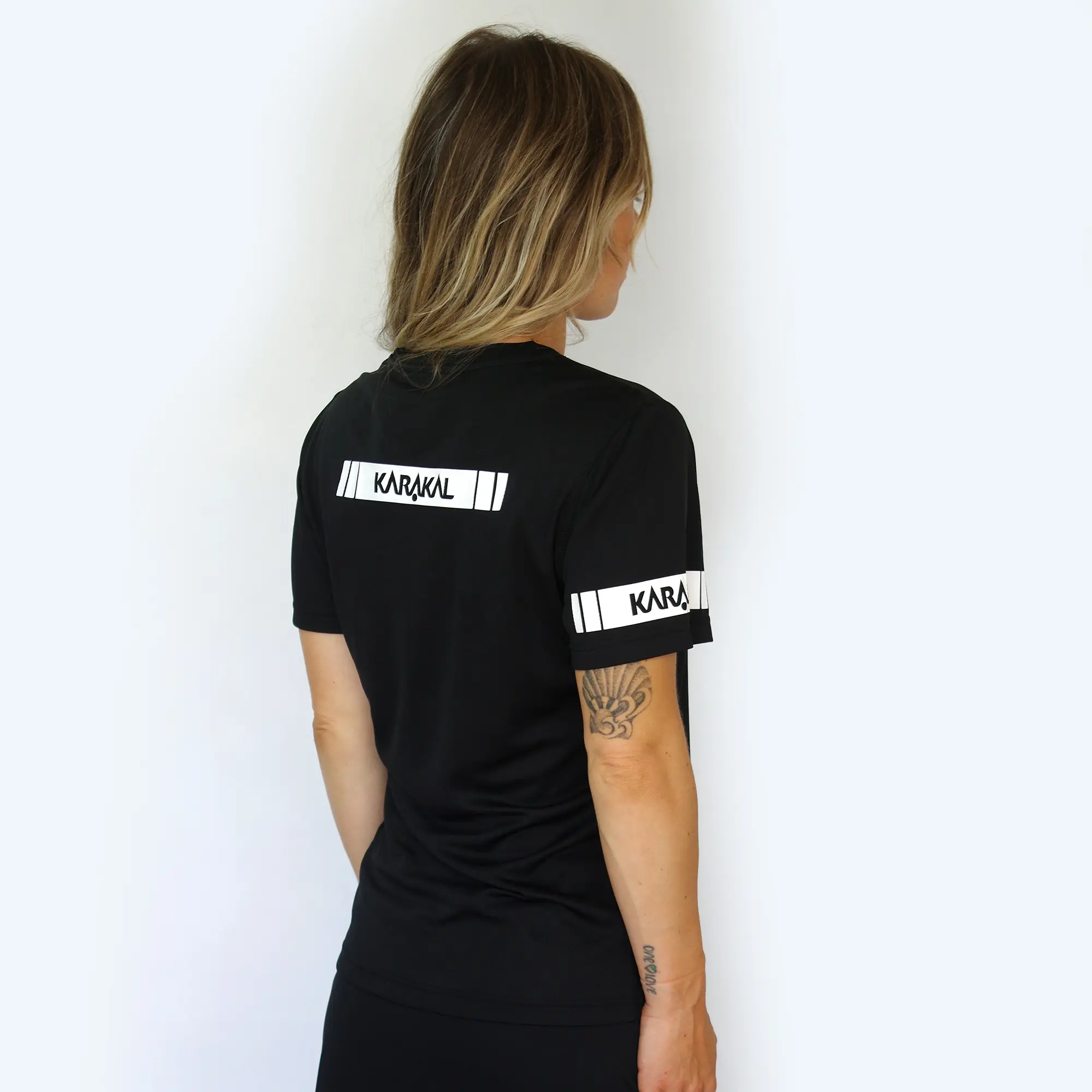 Karakal Pro Tour Ladies Tee Black 2025/26 - Image 3