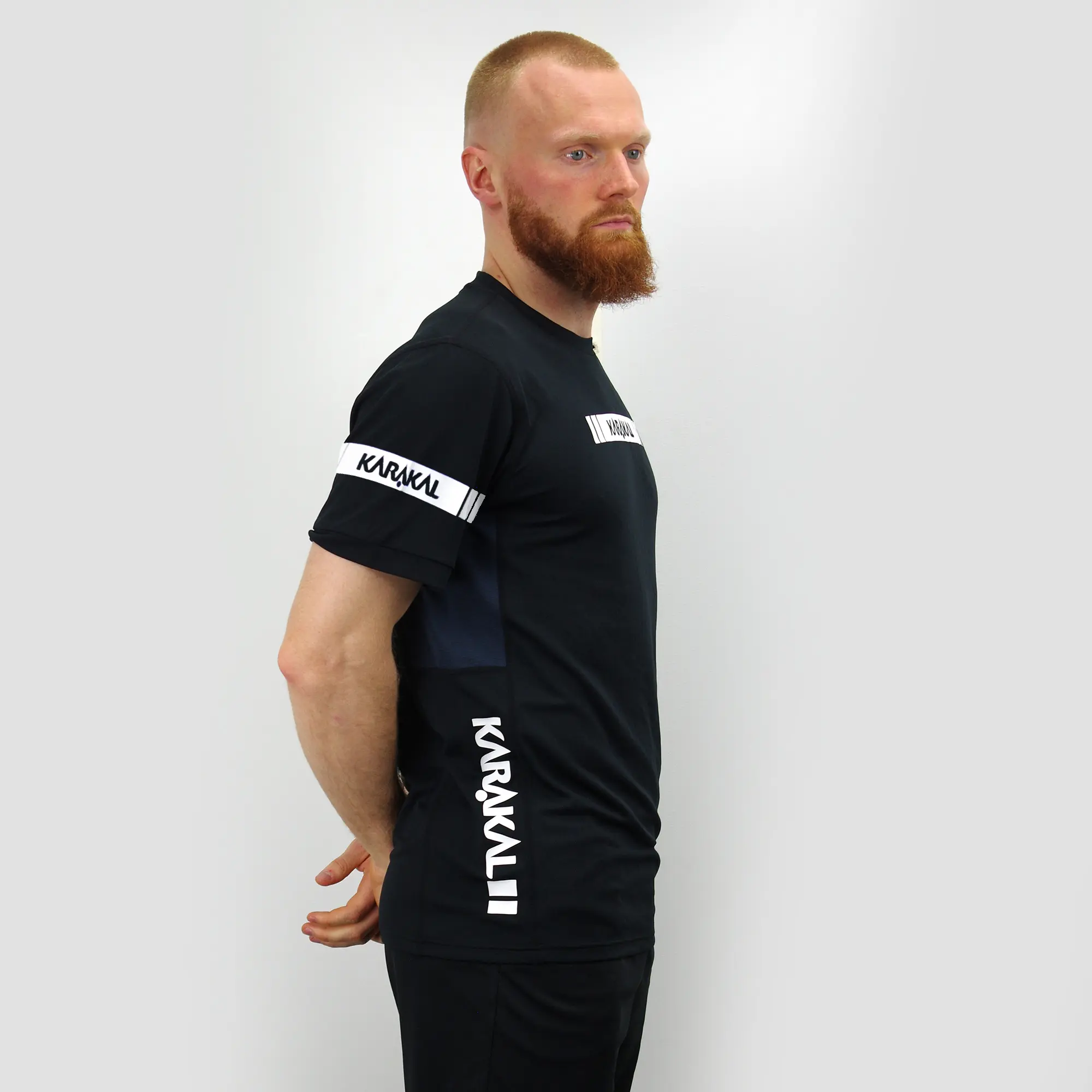 Karakal Pro Tour Tee Black 2025/26 - Image 3